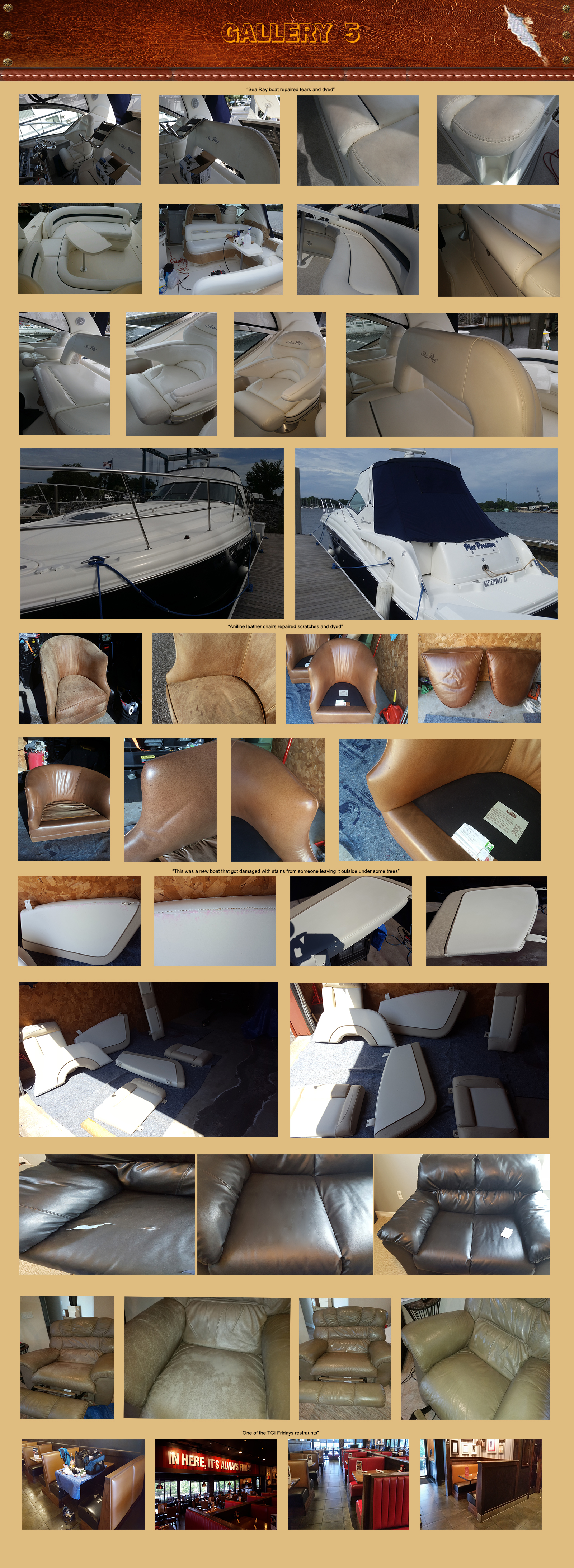 James leather & vinyl repai gallery 5